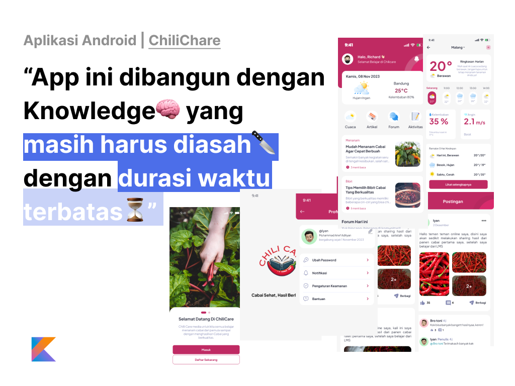 Aplikasi ChiliCare untuk smart farming