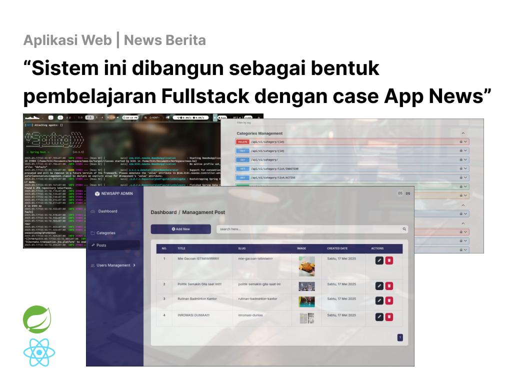 Aplikasi berita mobile