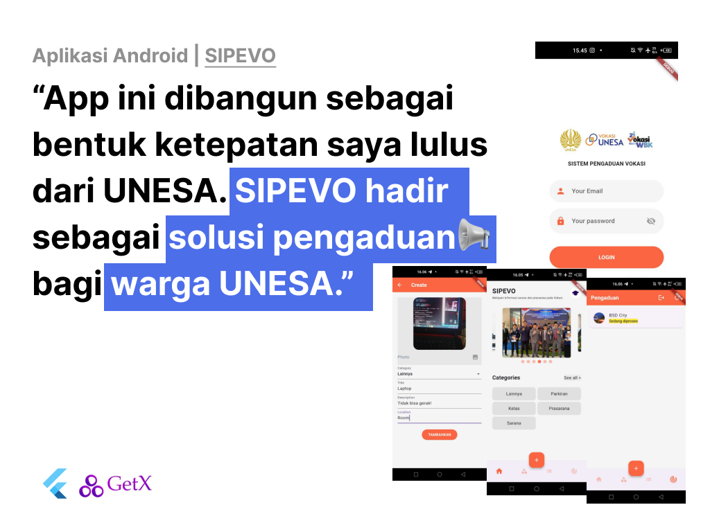 Aplikasi Sipevo untuk penilaian dan evaluasi