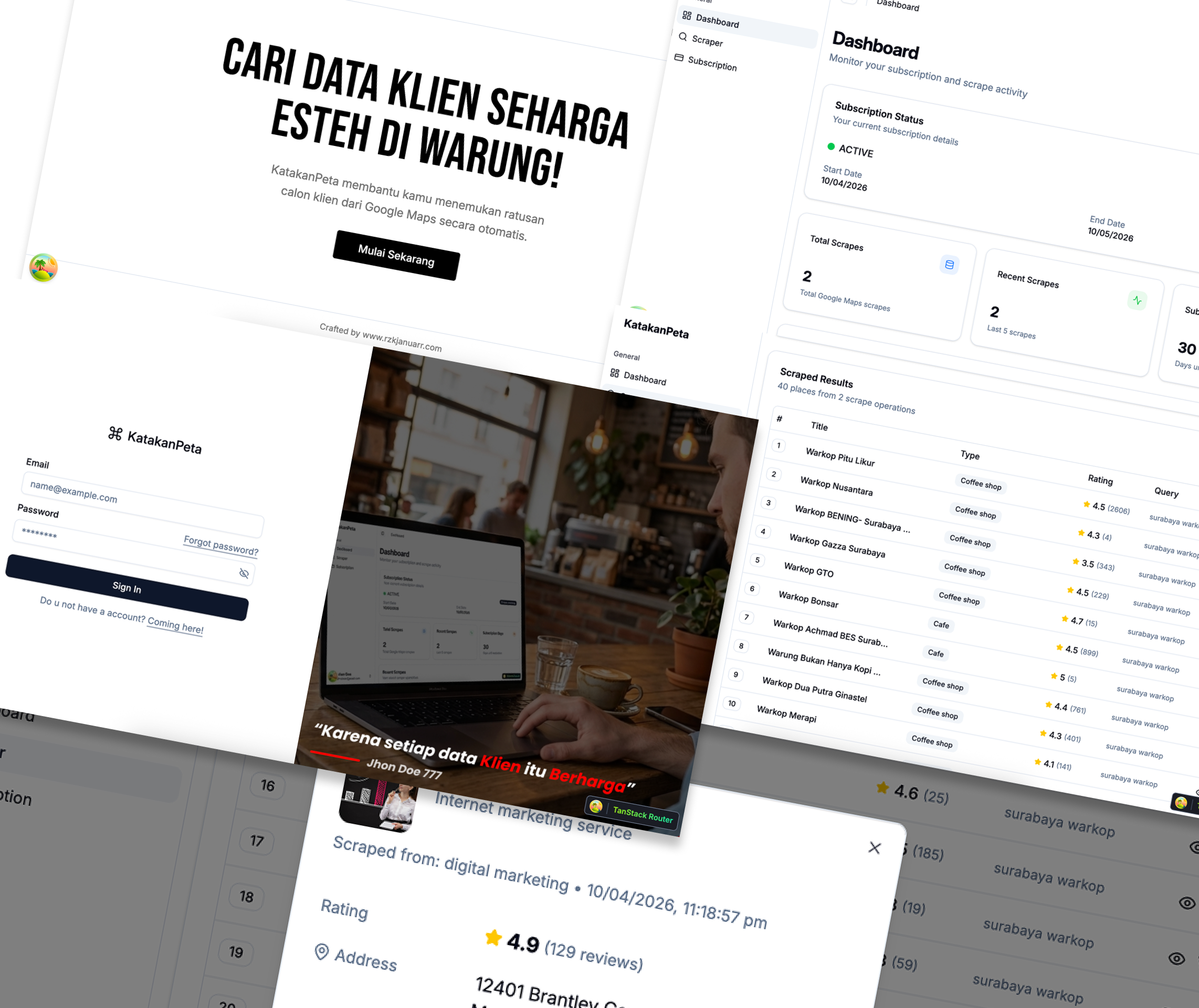 Sistem Jemput Bola Klien melalui Google Maps preview
