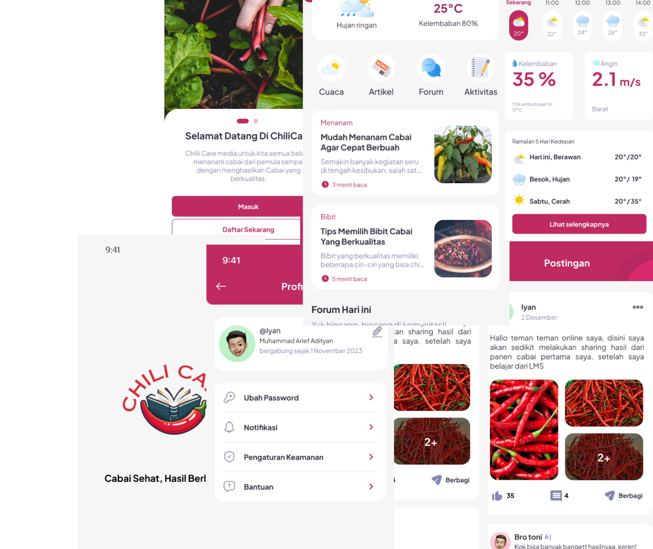 Chili Chare - Sistem Pemesanan bagi Warga Ibu-ibu komplek preview