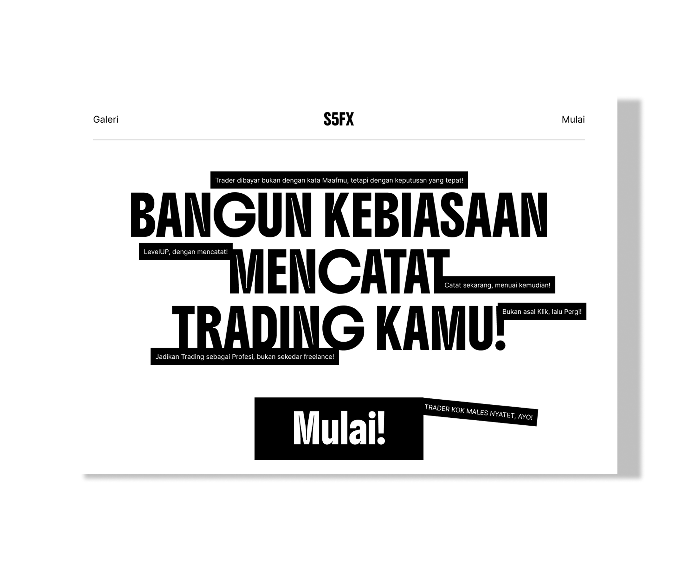 S5FX - Sistem Pencatatan Jurnal Trading Forex preview