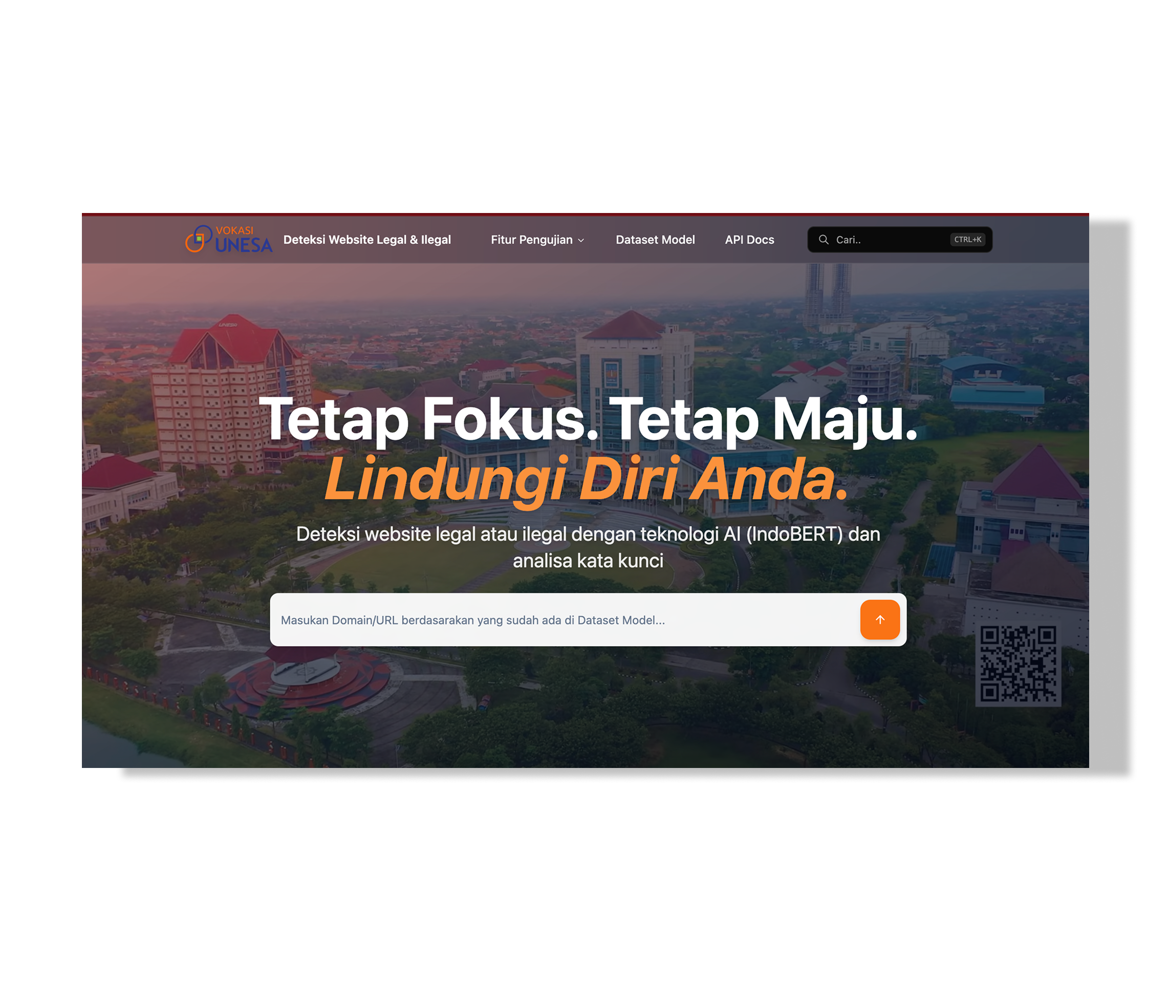 Sistem Deteksi Website Legal / Ilegal berdasarkan Description preview