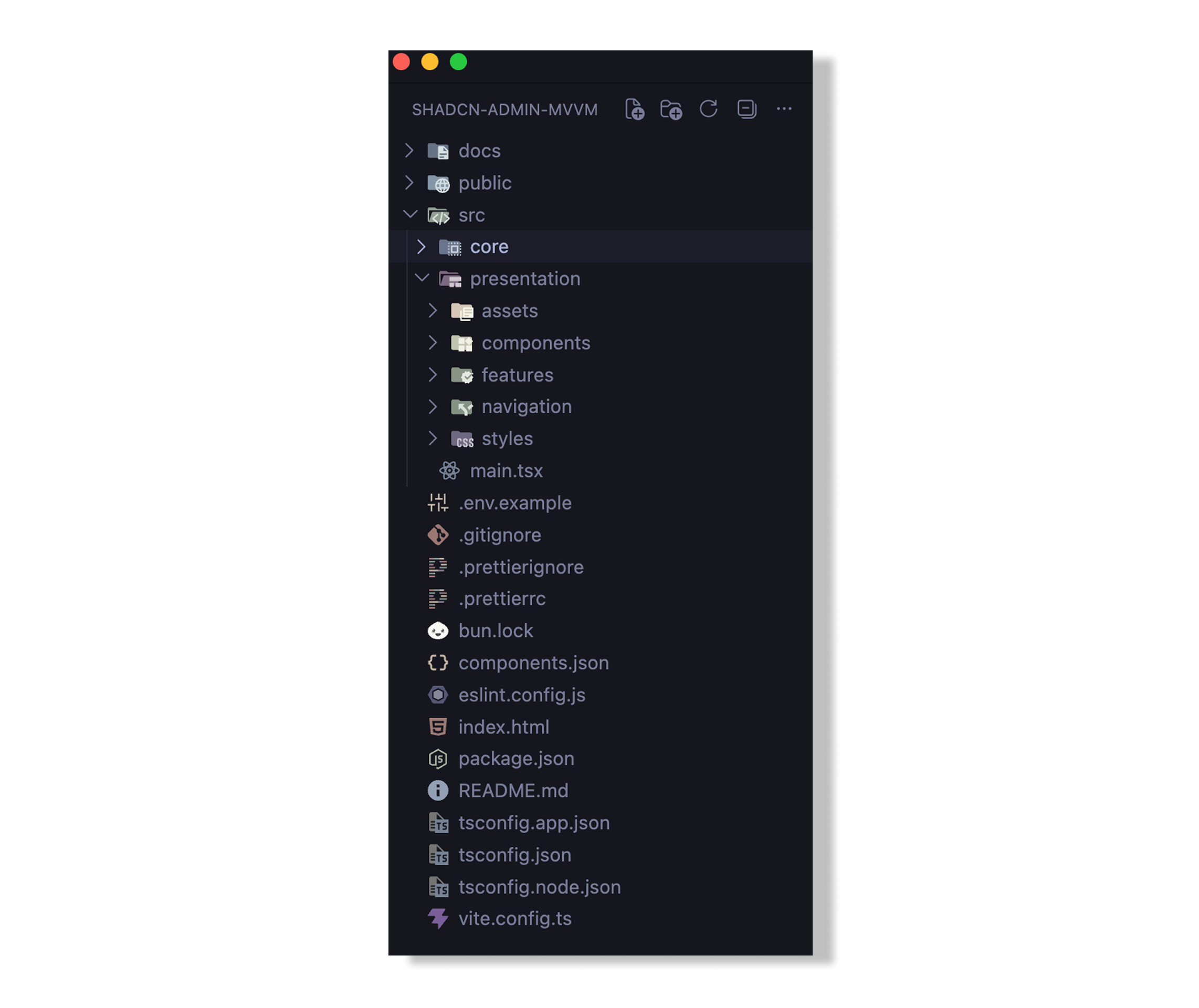 Open Source - Clean Architecture Frontend React preview